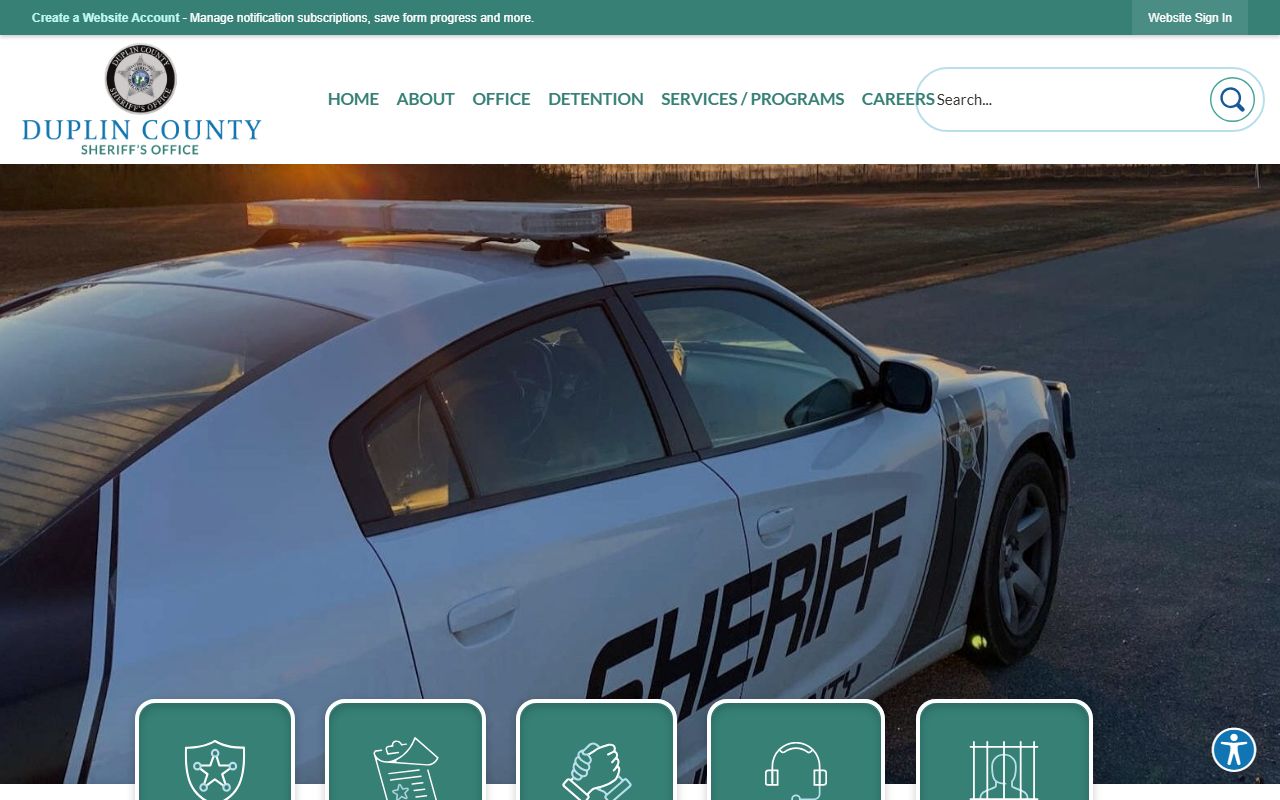 Duplin County inmate records sheriff office contact information